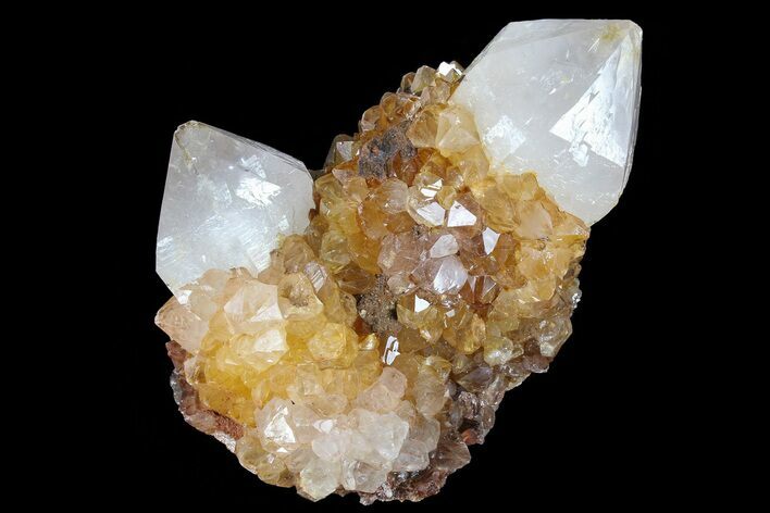 Sunshine Cactus Quartz Crystal Cluster - South Africa #80208